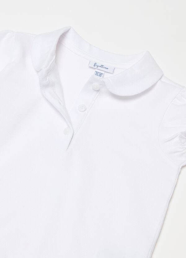 Ovs Polo In Cotone Con Rouches