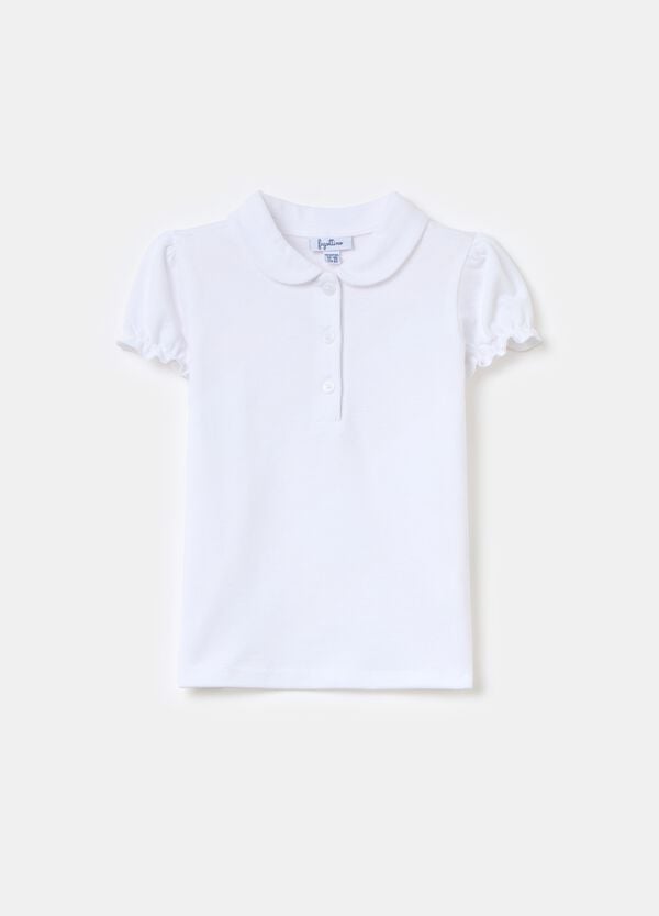 Ovs Polo in cotone con rouches