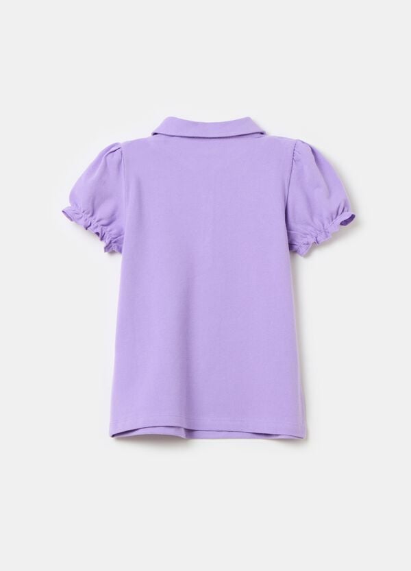 Ovs Polo In Cotone Piquet Con Rouche