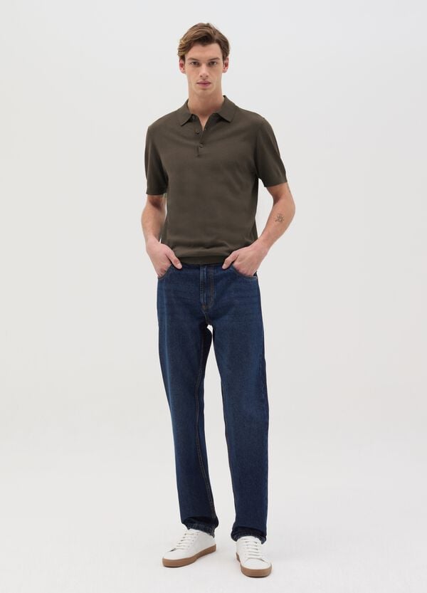 Ovs Polo In Cotone Tinta Unita