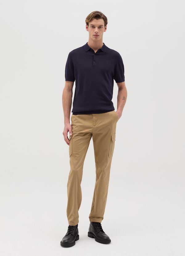 Ovs Polo In Cotone Tinta Unita