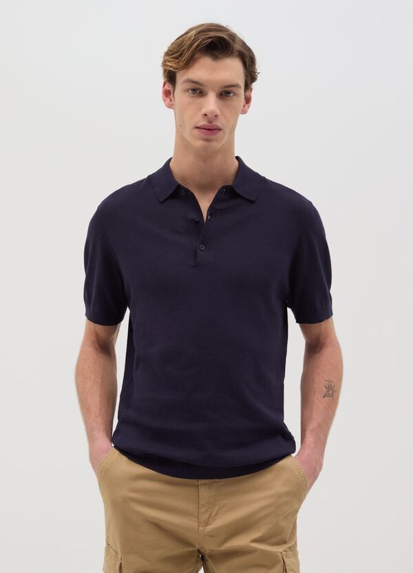 Ovs Polo in cotone tinta unita
