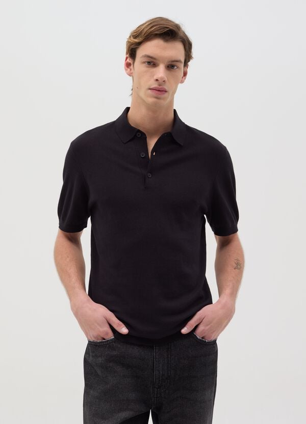 Ovs Polo in cotone tinta unita