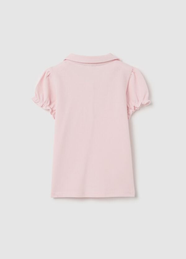 Ovs Polo In Piquet Con Colletto Stondato