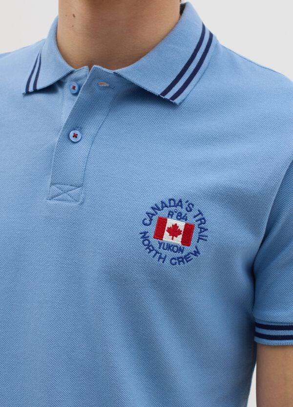 Ovs Polo In Piquet Con Ricamo Logo