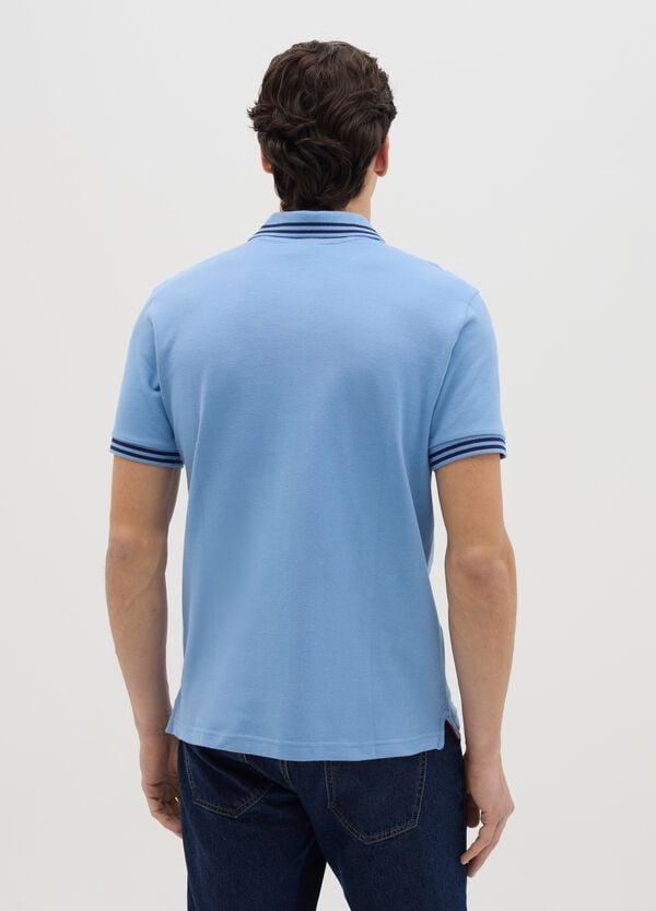 Ovs Polo In Piquet Con Ricamo Logo