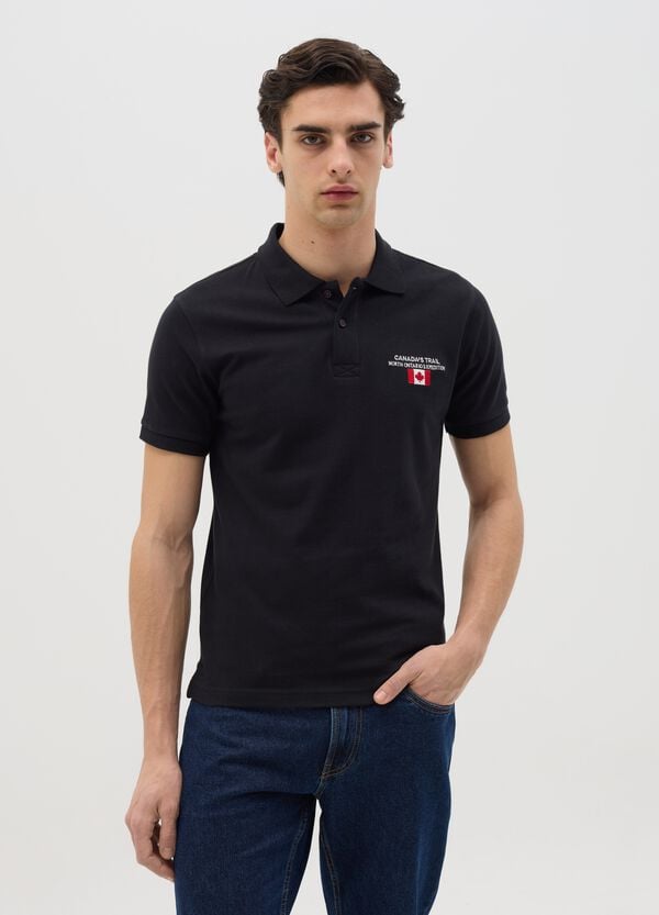 Ovs Polo In Piquet Con Ricamo Logo