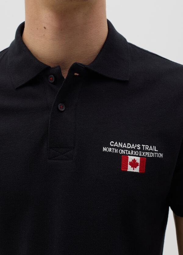 Ovs Polo In Piquet Con Ricamo Logo