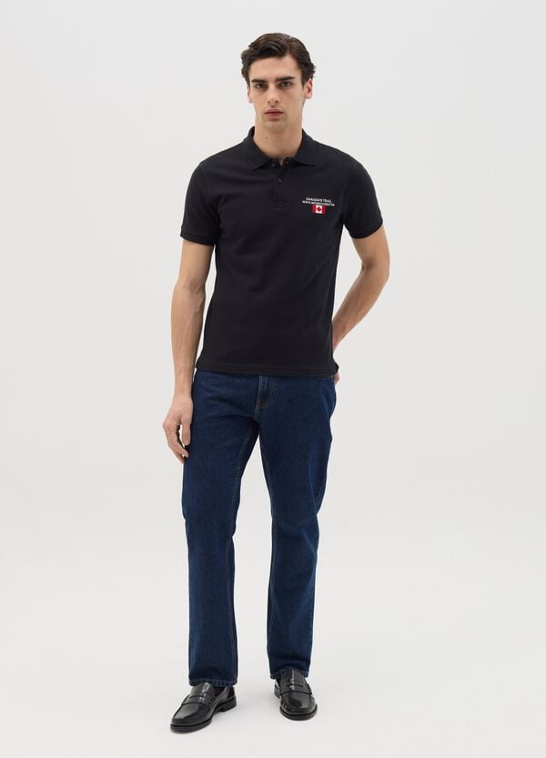 Ovs Polo in piquet con ricamo logo