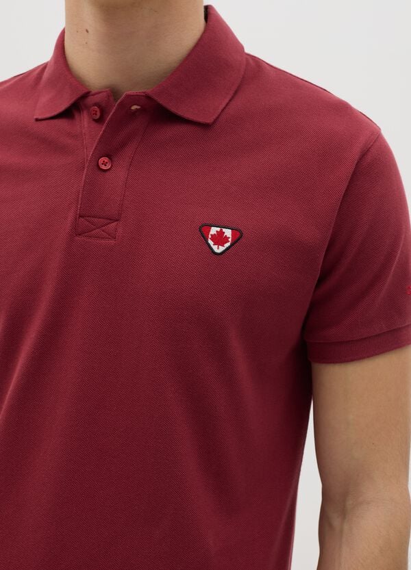 Ovs Polo In Piquet Con Ricamo Logo