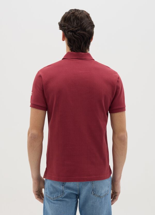 Ovs Polo In Piquet Con Ricamo Logo