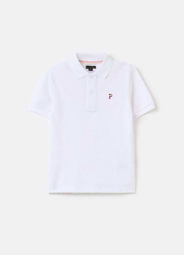 Ovs Polo In Piquet Con Ricamo Logo