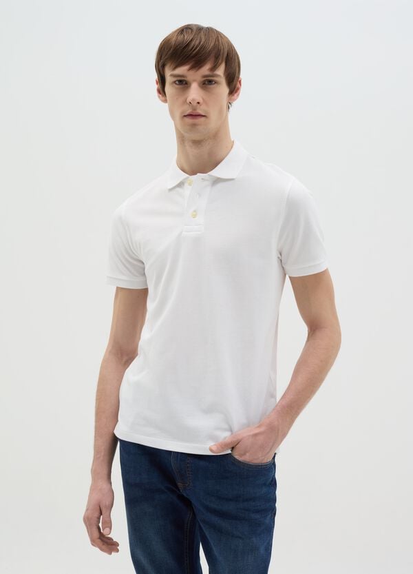 Ovs Polo in piquet di cotone bio