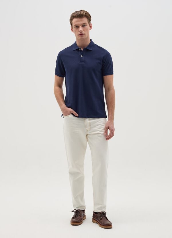 Ovs Polo In Piquet Di Cotone Bio