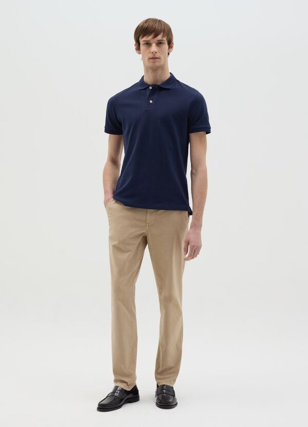 Ovs Polo In Piquet Di Cotone Bio