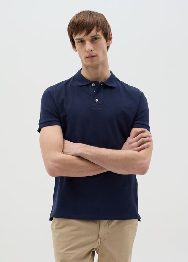 Ovs Polo in piquet di cotone bio