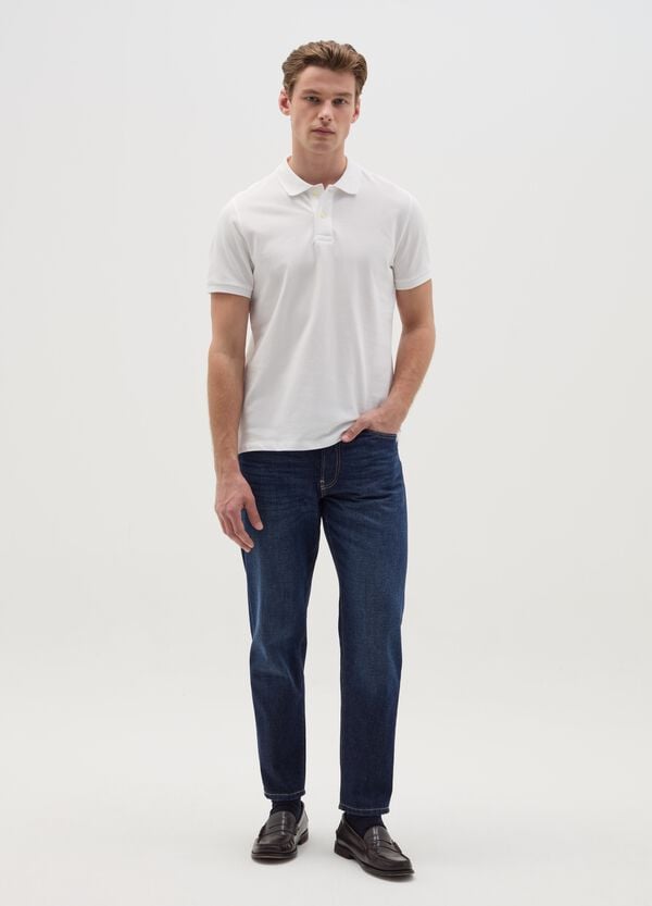 Ovs Polo In Piquet Di Cotone Bio