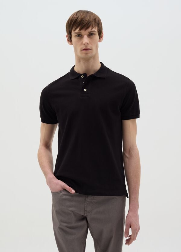 Ovs Polo in piquet di cotone bio
