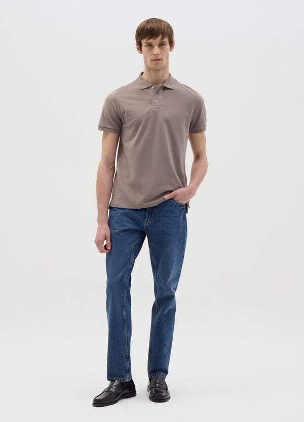 Ovs Polo In Piquet Di Cotone Bio