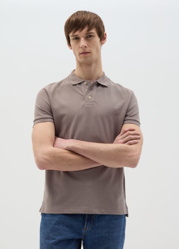 Ovs Polo in piquet di cotone bio