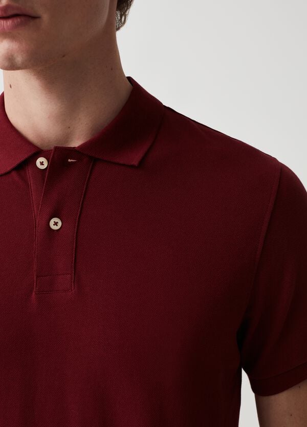 Ovs Polo In Piquet Di Cotone Bio