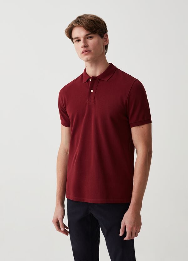 Ovs Polo in piquet di cotone bio