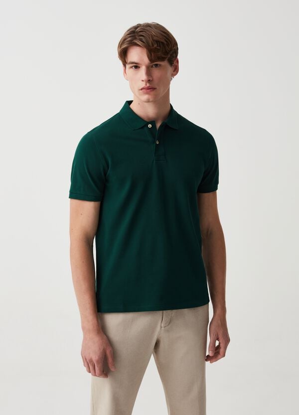 Ovs Polo in piquet di cotone bio