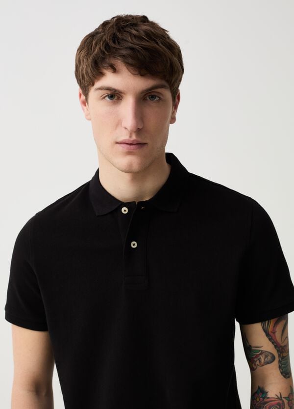 Ovs Polo In Piquet Di Cotone Bio