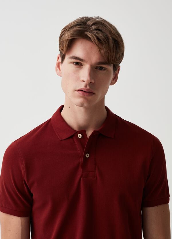 Ovs Polo In Piquet Di Cotone Bio