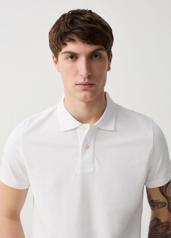 Ovs Polo In Piquet Di Cotone Bio