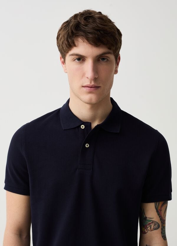 Ovs Polo In Piquet Di Cotone Bio