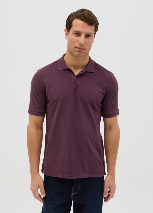 Ovs Polo in piquet di puro cotone