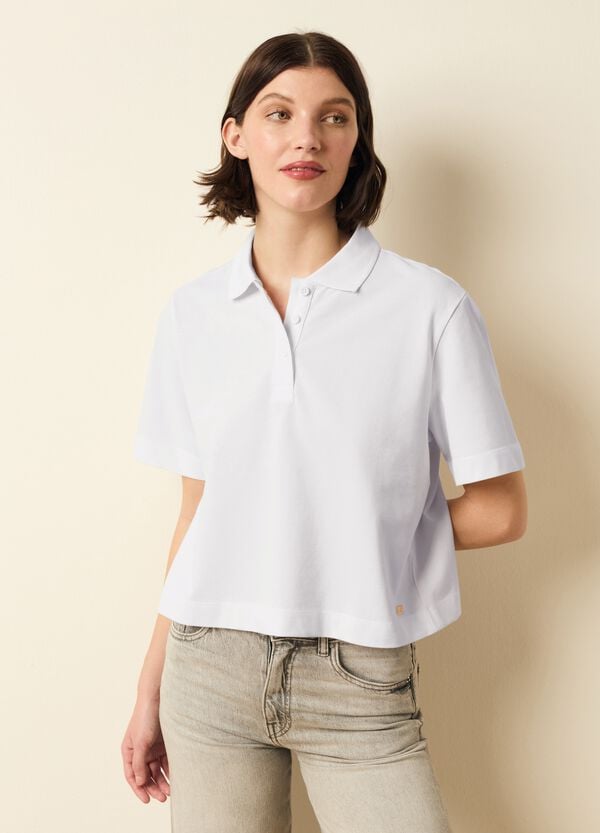 Ovs Polo In Piquet Tinta Unita