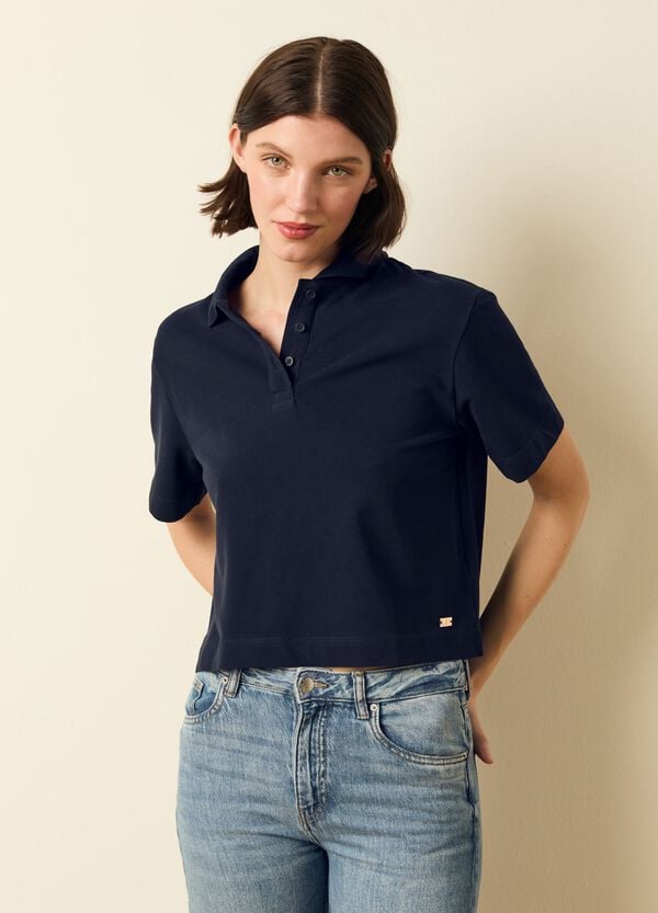 Ovs Polo In Piquet Tinta Unita