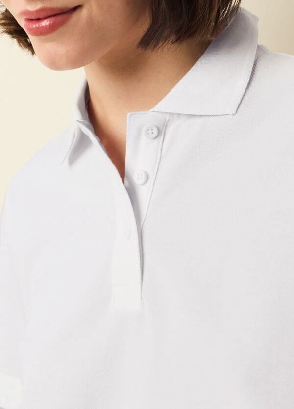 Ovs Polo in piquet tinta unita