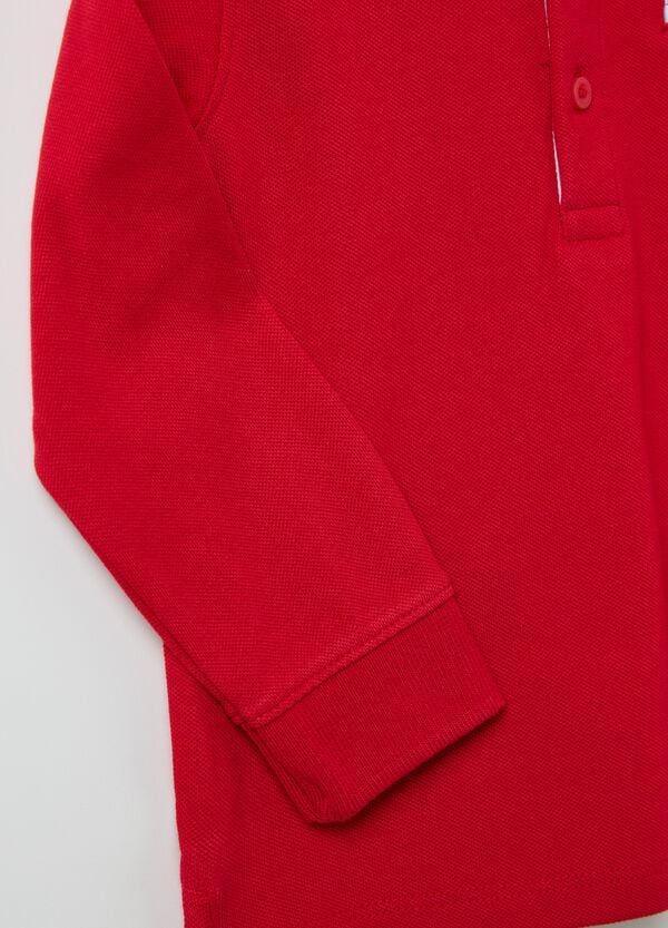 Ovs Polo Maniche Lunghe Con Dettagli A Righe