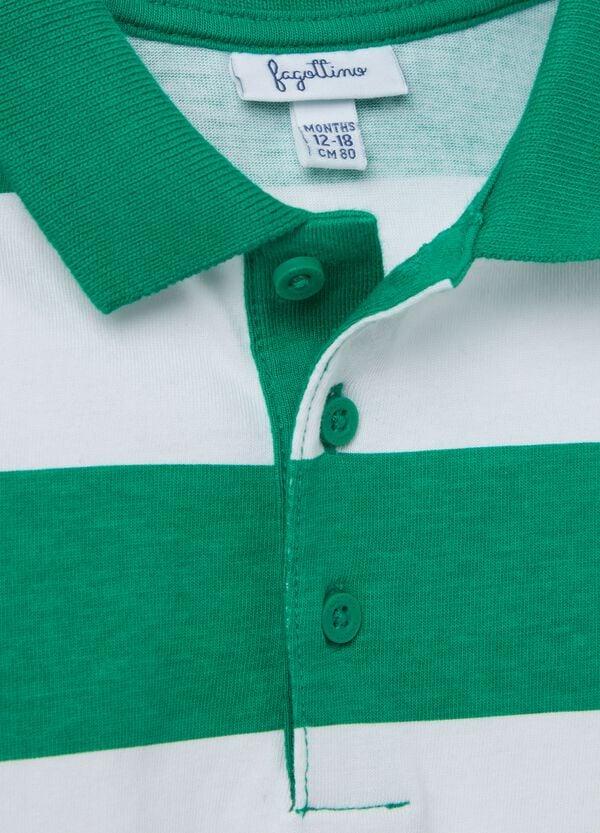 Ovs Polo Maniche Lunghe In Cotone A Righe