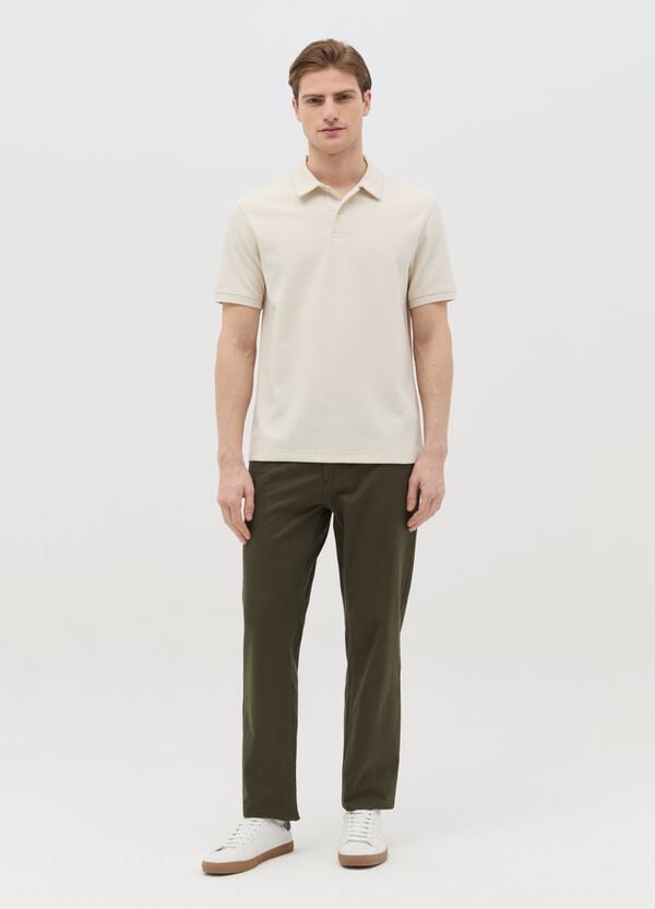 Ovs Polo regular fit in jersey