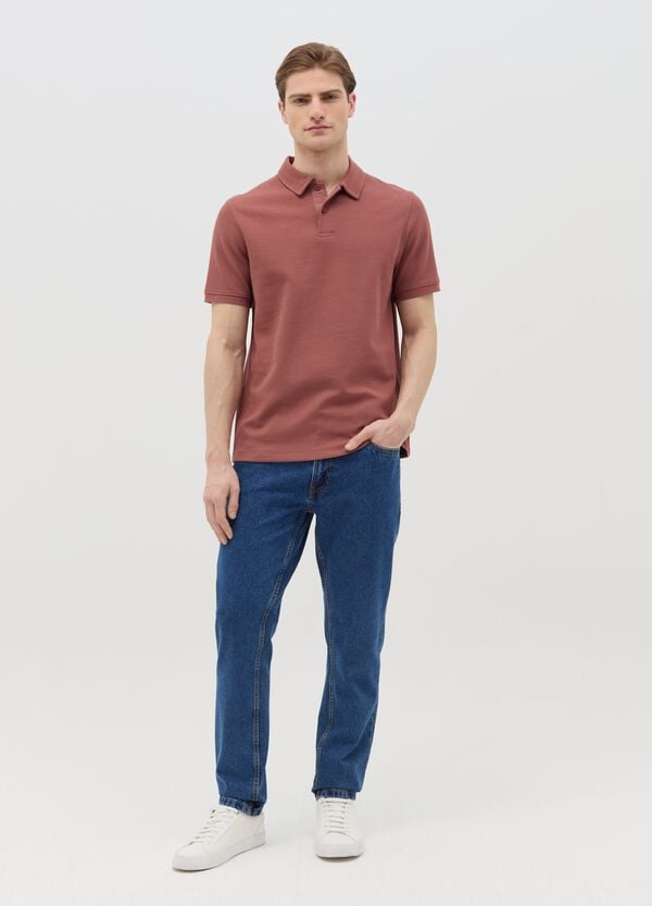 Ovs Polo regular fit in jersey