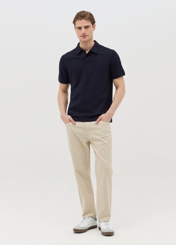 Ovs Polo regular fit in jersey