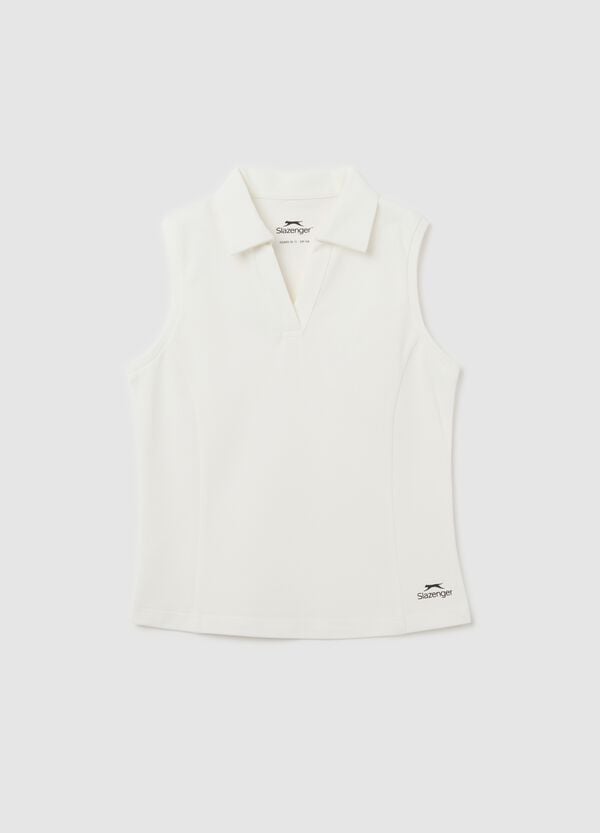 Ovs Polo Smanicata In Tessuto Tecnico SLAZENGER