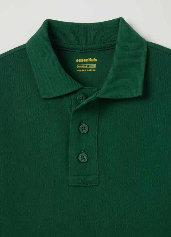 Ovs Polo Verde Essential In Cotone Bio