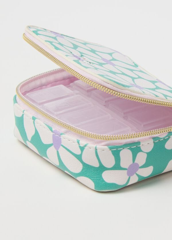 Ovs Porta Pillole Stampato Con Zip