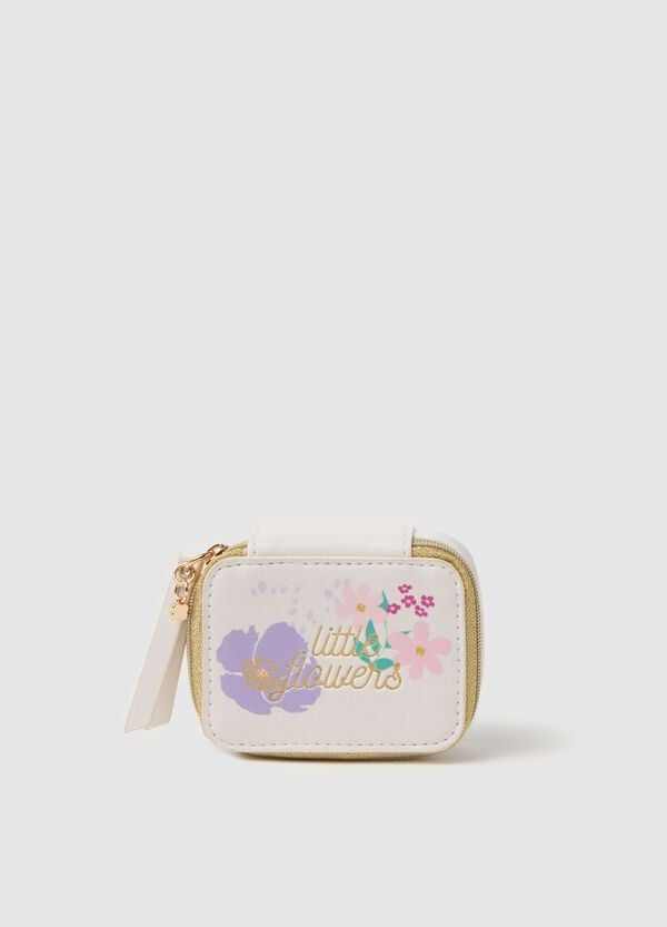 Ovs Porta pillole stampato con zip