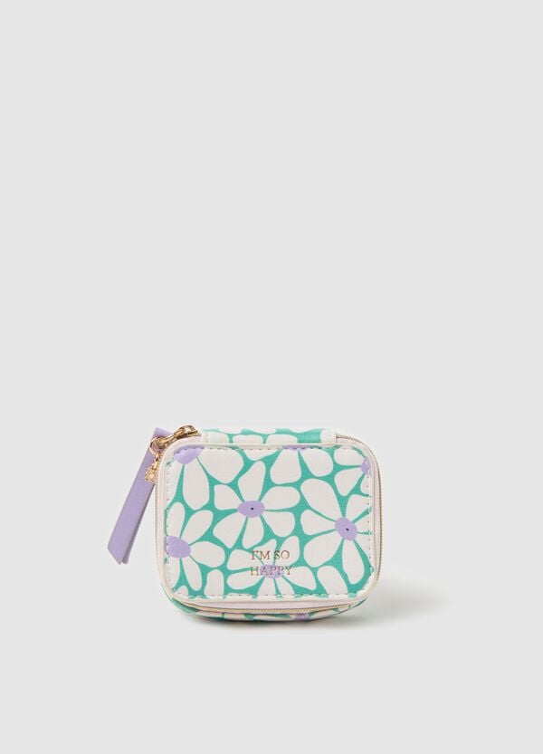 Ovs Porta pillole stampato con zip