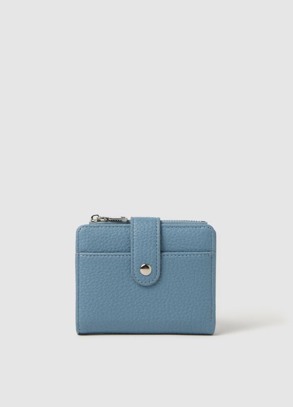 Ovs Portafoglio azzurro effetto martellato