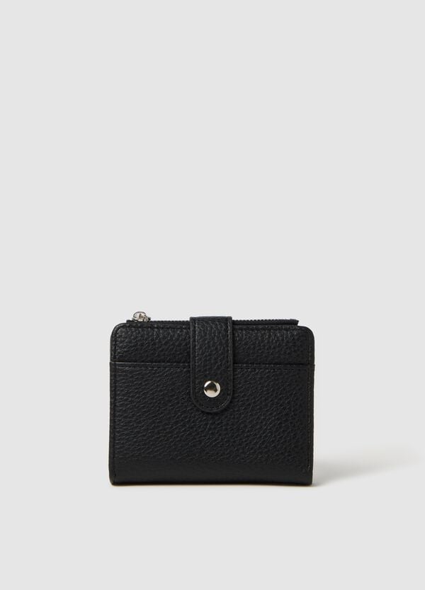 Ovs Portafoglio nero effetto martellato