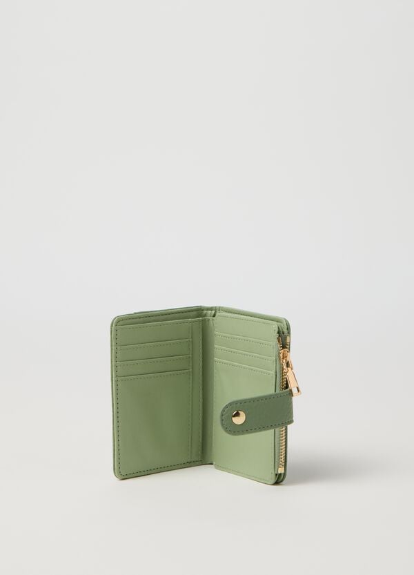 Ovs Portafoglio Verde Effetto Martellato