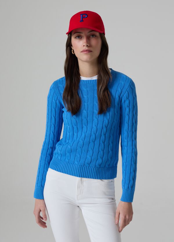 Ovs Pullover a coste con lavorazione a trecce