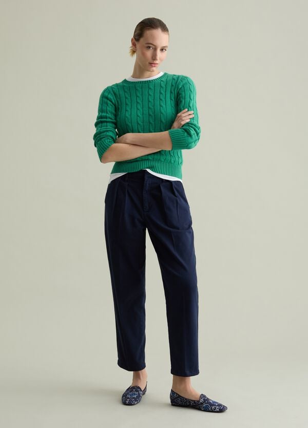 Ovs Pullover a coste con lavorazione a trecce